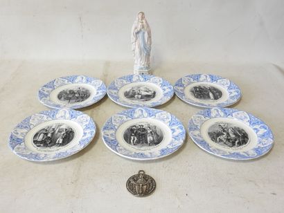 RELIGIOSA
Lot including : 
- a Notre Dame...