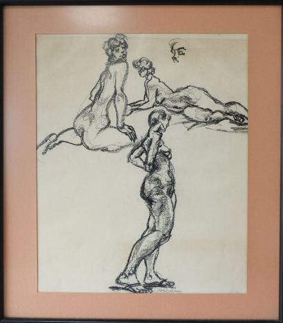 Joseph DELANEY (1904-1991)
Study of female...