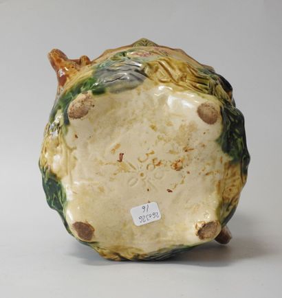 ONNAING
Barbotine cache-pot with vegetal...