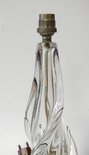 Cristal JB FRANCE
Pied de lampe de forme...