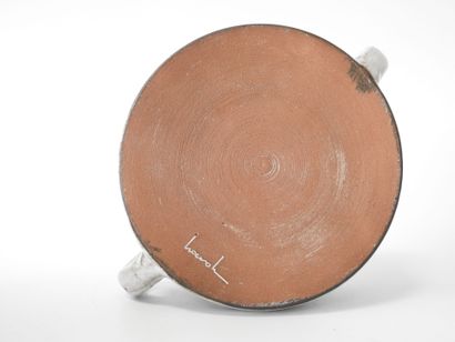 VALLAURIS
Bouillon couvert de forme circulaire,...
