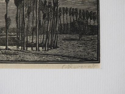 Gwendolen RAVERAT 1885-1957
Peupliers en...
