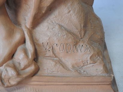 Victoriano CODINA (1844-1911) d'après
Baigneuse....