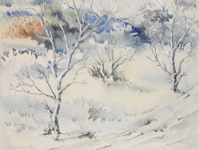École FRANCAISE - XXeme
Paysage provençal...
