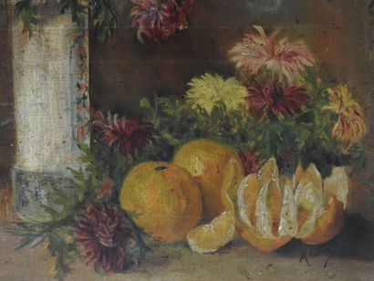 FRENCH SCHOOL - 20th century
Still life with...