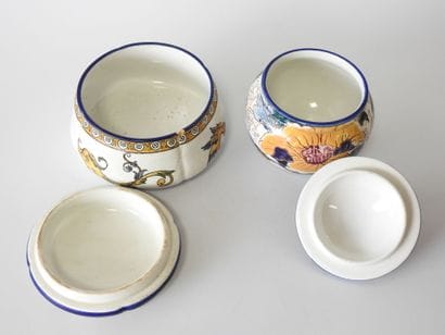 GIEN
Bonbonnière en faïence modèle Mauves
Marque...