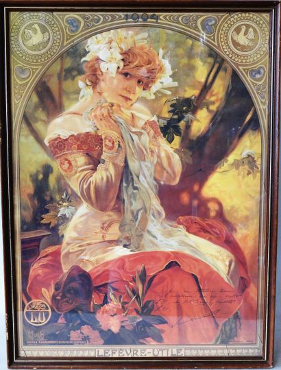 Alphonse MUCHA (1860-1939) after
Lu Sarah...
