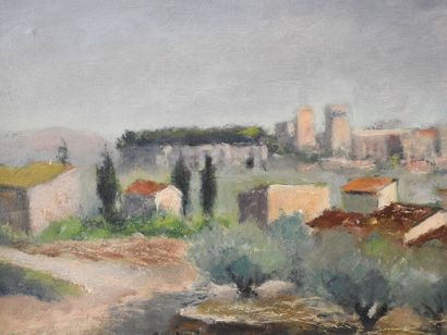 Albert LEPREUX (1868-1969)
Les oliviers à...