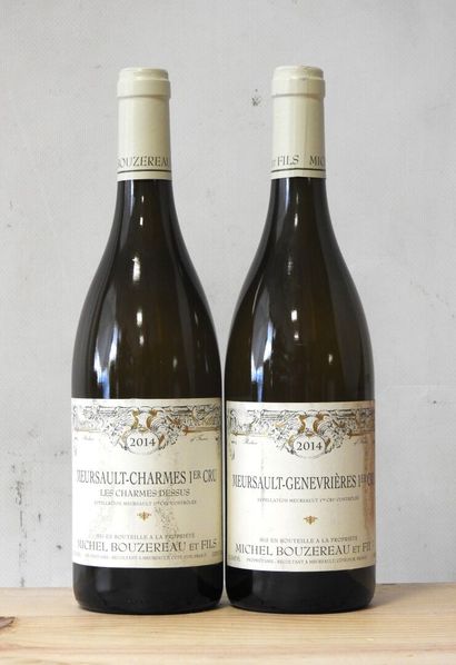 2 bouteilles
Meursault - Genevrières - 1er...