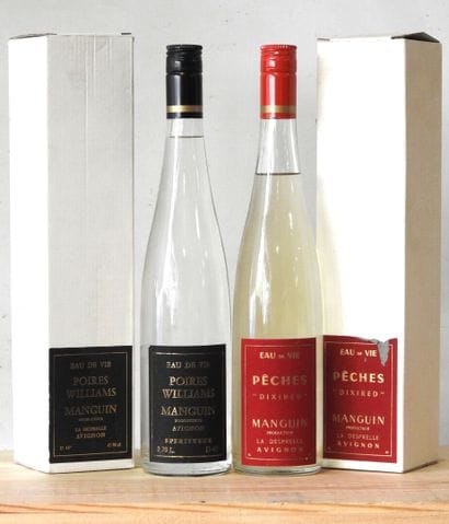 2 bottles
- Manguin - Eau de vie - Williams...