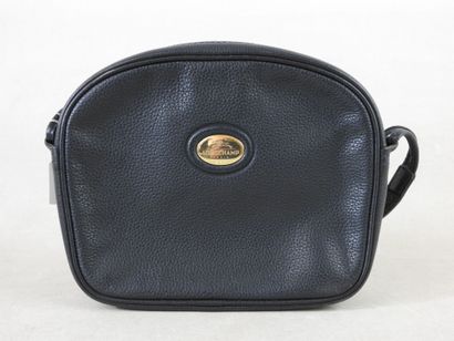 LONGCHAMPS
Navy blue grained leather shoulder...
