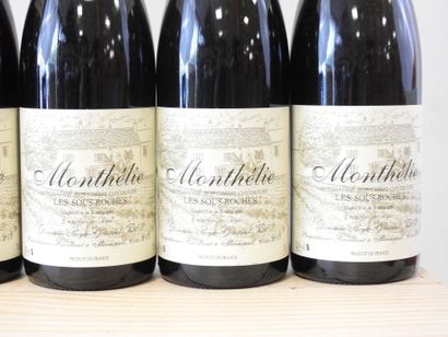 6 bottles 
Monthélie, Les Sous-Roches, Domaine...