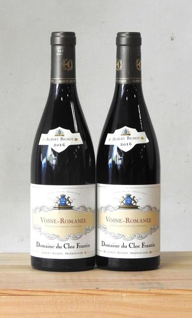 2 bottles
Domaine du Clos Frantin - Vosne-Romanée...