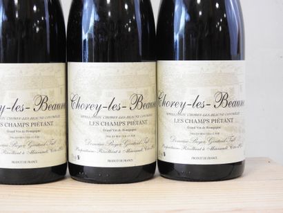 5 bottles 
Chorey-les-Beaune, Les Champs...