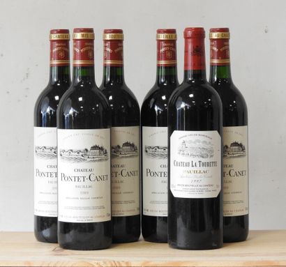 6 bottles
5 Château Pontet-Canet - Pauillac...