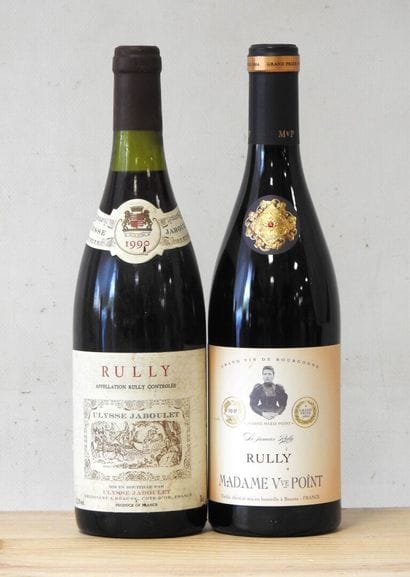 2 bottles
Rully - Madame veuve Point - 2002.
Rully...