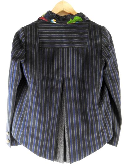 KENZO Défilé
Wool trouser suit with black,...