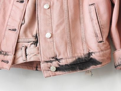 MOSCHINO Jeans
Set n washed pink cotton and...