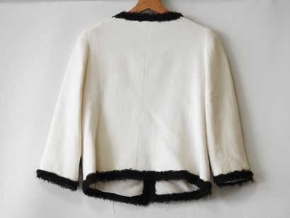 WEILL
White cotton-polyamide jacket with...