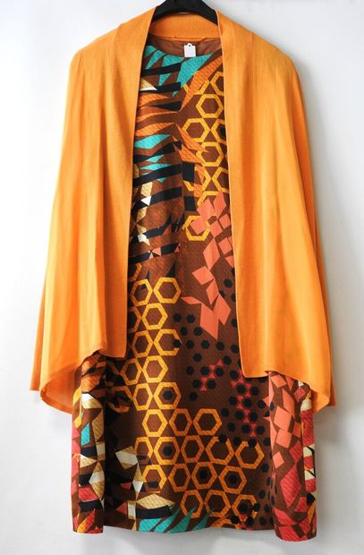 MISSONI
Mini robe en soie et acétate à décor...