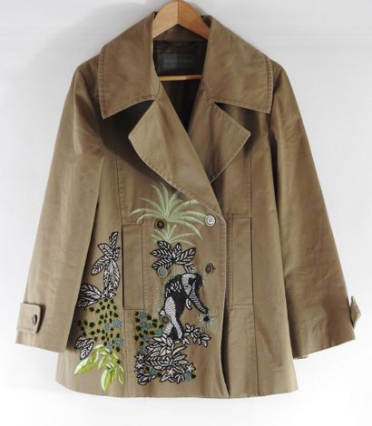 Alberta FERRETTI
Manteau croisé en coton...