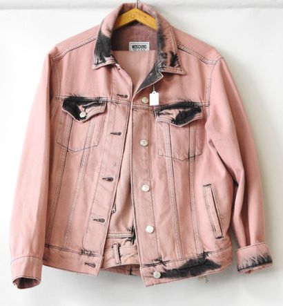 MOSCHINO Jeans
Set n washed pink cotton and...