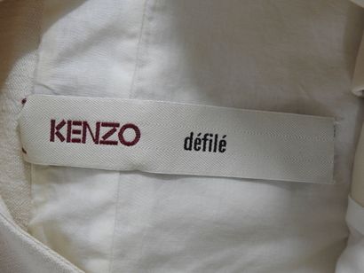 KENZO Défilé
Two-tone cream cotton bolero,...