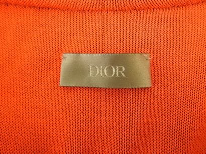 DIOR
Sweat à capuche gris, intérieur orange,...