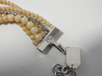 Christian DIOR - Paris
Fancy four-row pearl...