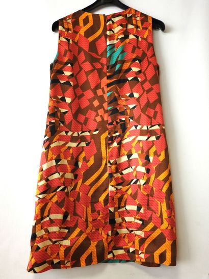 MISSONI
Mini robe en soie et acétate à décor...