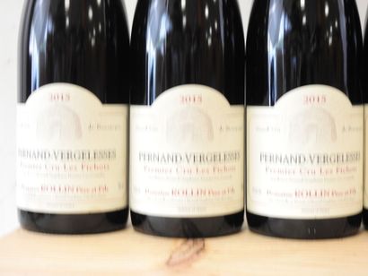 6 bottles 
1 bottle Pernand-Vergelesses,...