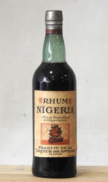 1 bottle
Rhum Nigeria - Liqueur des Antilles...