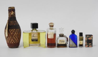 PERFUMES
Lot including: 
Bruno COURT. Eau...