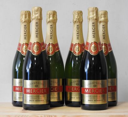 6 bouteilles
Champagne Mercier - Brut Ré...