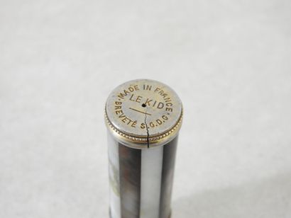 Lot of 9 antique lipstick cases, mainly in...