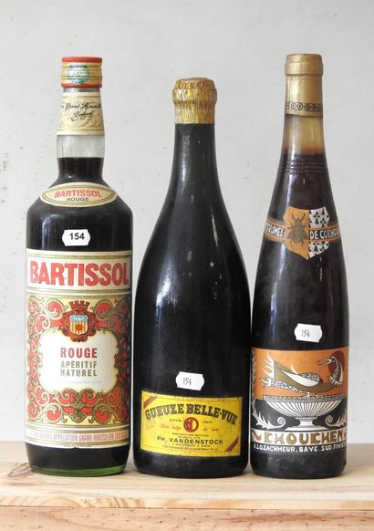 3 bottles
1 Bartissol - red.
1 Chouchen -...