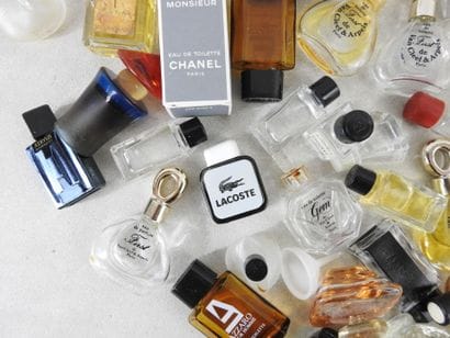 PERFUMERY
Collection of about thirty miniature...