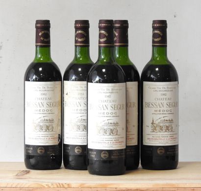 5 bottles
Château Bessan Segur - Médoc -...