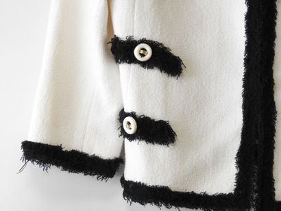 WEILL
White cotton-polyamide jacket with...
