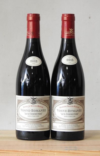2 bottles
Domaine Seguin-Manuel - Vosne-Romanée...