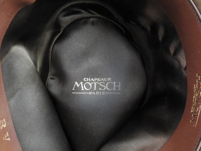 MOTSCH - Paris
Men's brown felt hat.
Size...