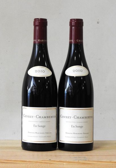 2 bottles
Domaine Marchand-Grillot - Gevrey-Chambertin...