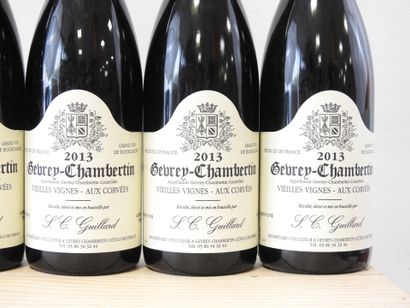 6 bottles 
Gevrey-Chambertin, Vieilles Vignes,...
