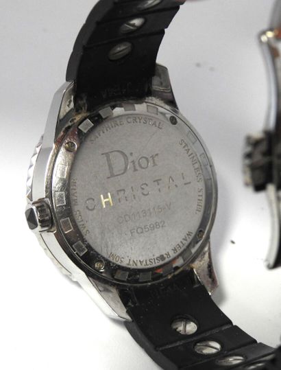 DIOR - Paris
Ladies' watch, steel case, 