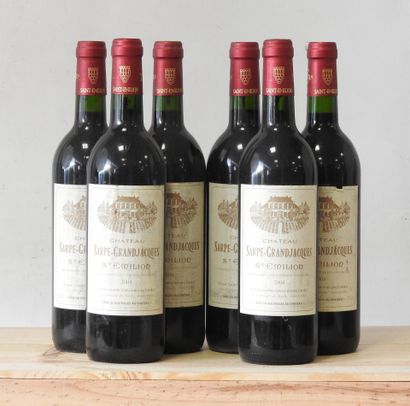 6 bottles
Château Sarpe-Grandjacques - Saint-Emilion...