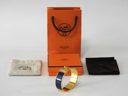 HERMES - Paris
Clic H model bracelet in gilt...