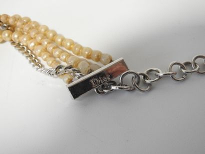 Christian DIOR - Paris
Fancy four-row pearl...