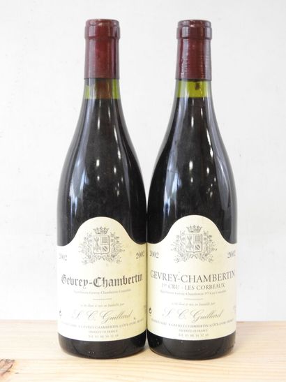 2 bottles 
1 bottle Gevrey-Chambertin, premier...