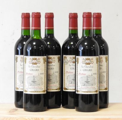 6 bouteilles
Le Chevalier Girard - Bordeaux...