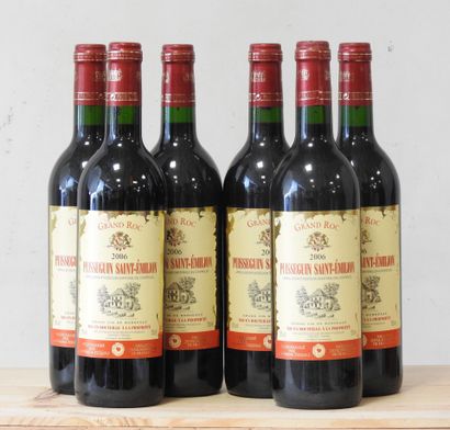 6 bottles
Grand Roc - Puisseguin Saint-Emilion...